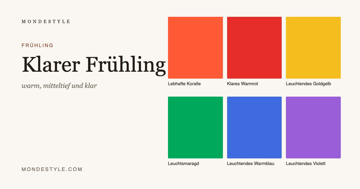Klarer Frühling