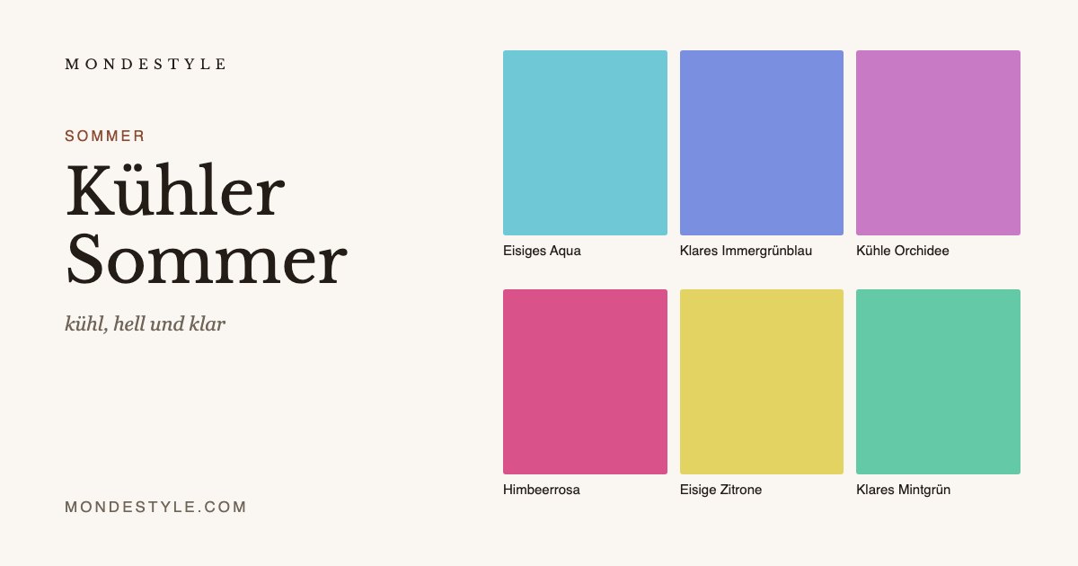 Kühler Sommer