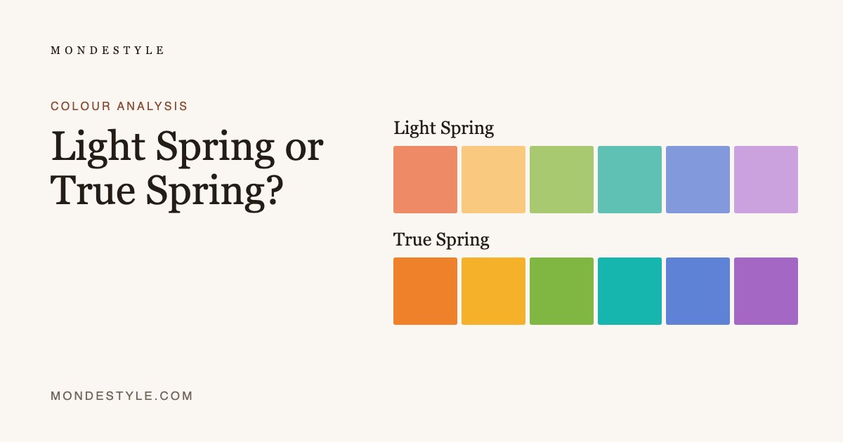 Light Spring or True Spring?