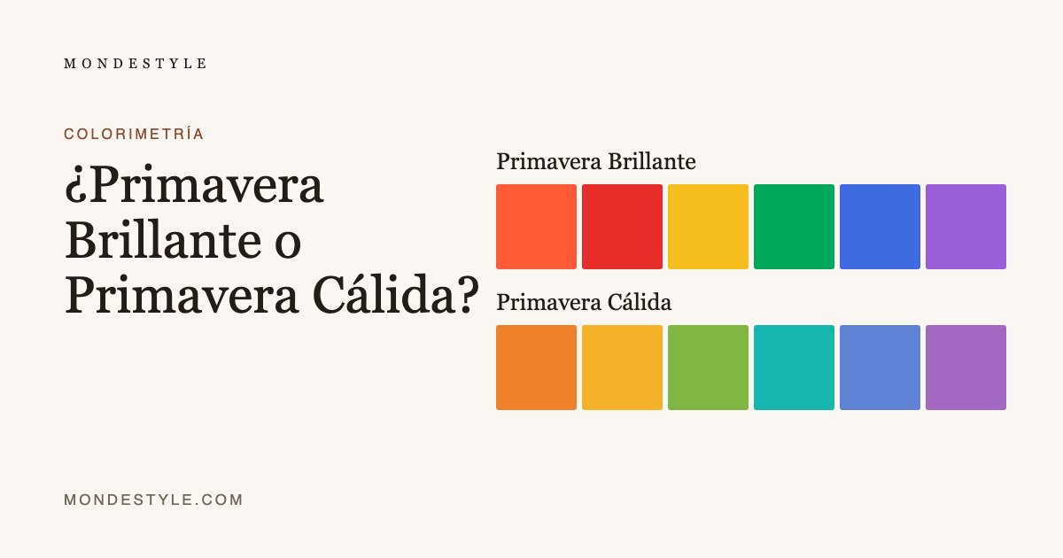 ¿Primavera Brillante o Primavera Cálida?