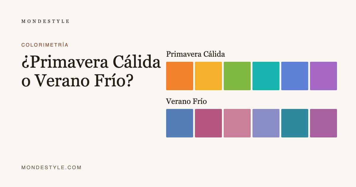 ¿Primavera Cálida o Verano Frío?