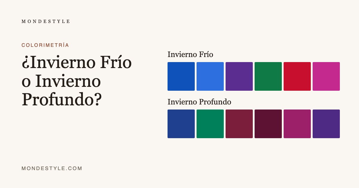 ¿Invierno Frío o Invierno Profundo?