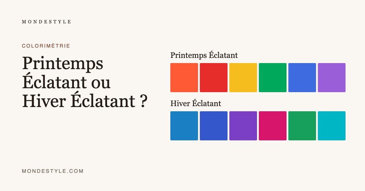 Printemps Éclatant ou Hiver Éclatant ?