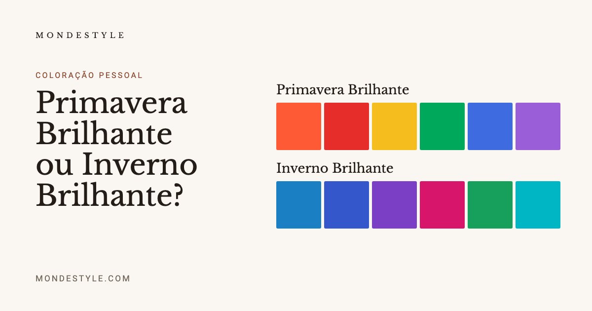 Primavera Brilhante ou Inverno Brilhante?
