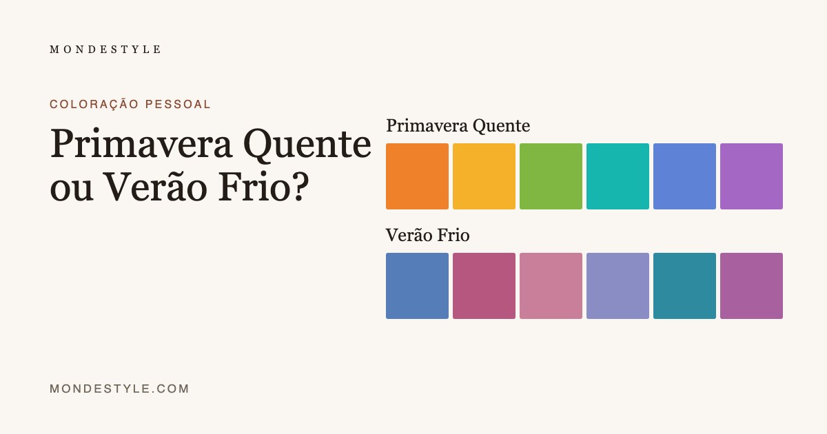 Primavera Quente ou Verão Frio?
