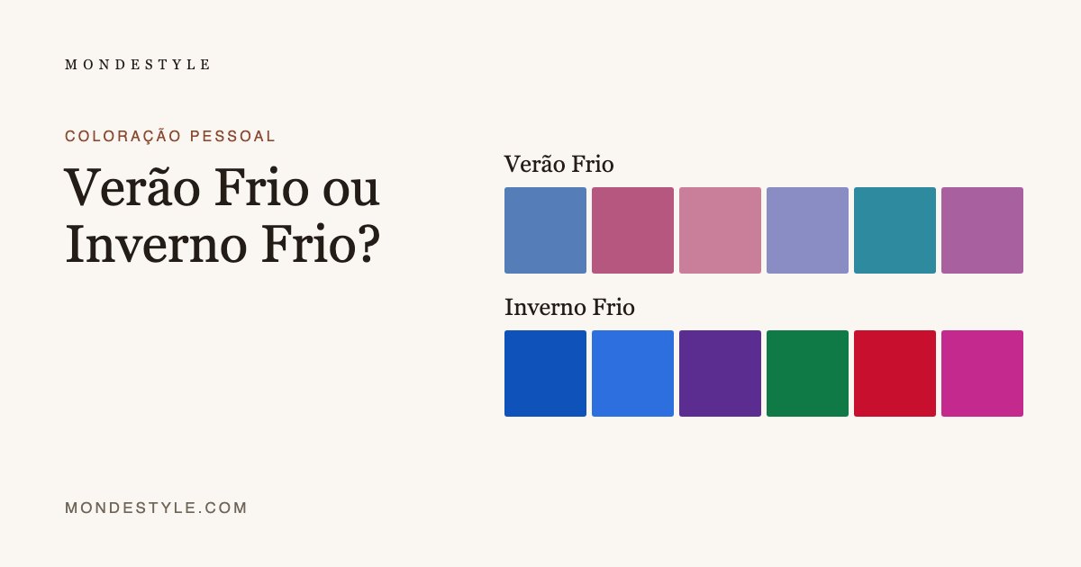 Verão Frio ou Inverno Frio?